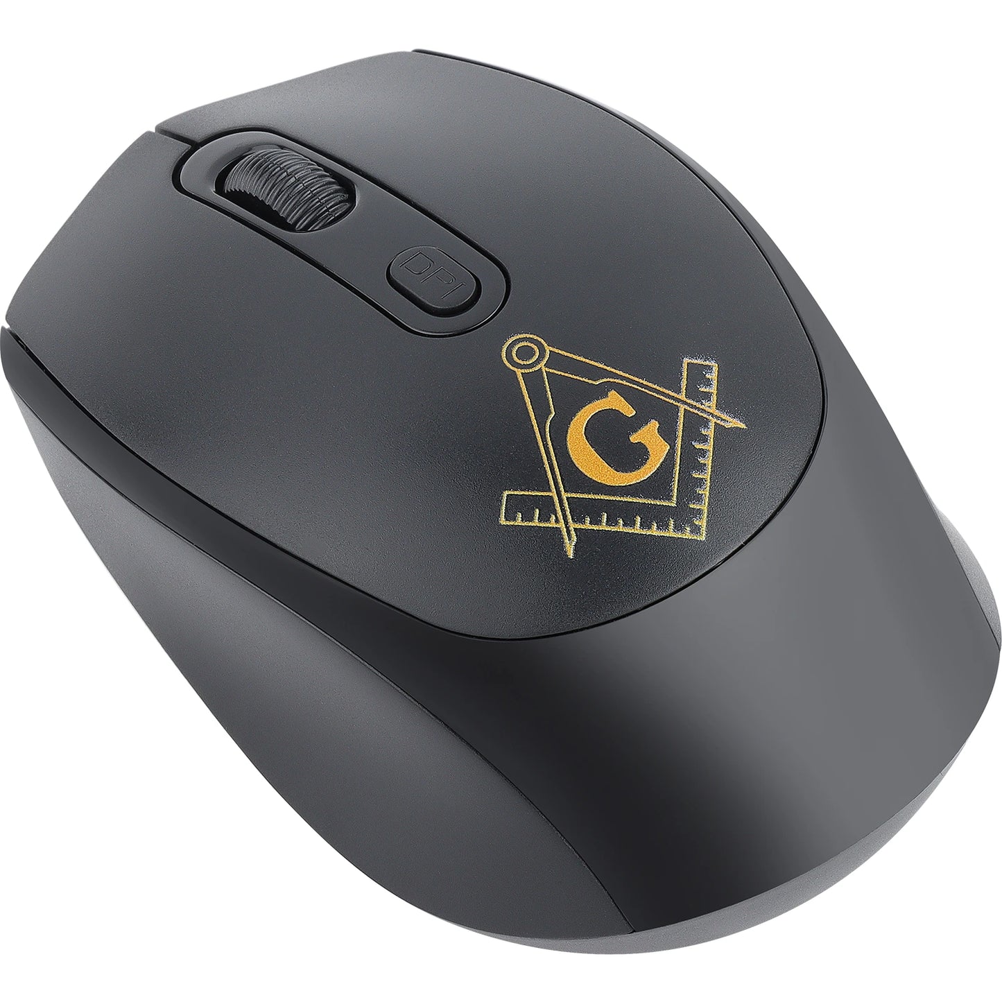 Masonic Wireless Ergonomic Mouse | Freemason Office Computer Mouse