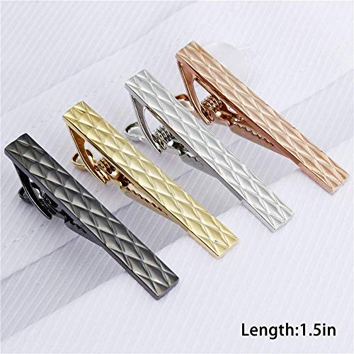 1.5 inch Tie Clip Set