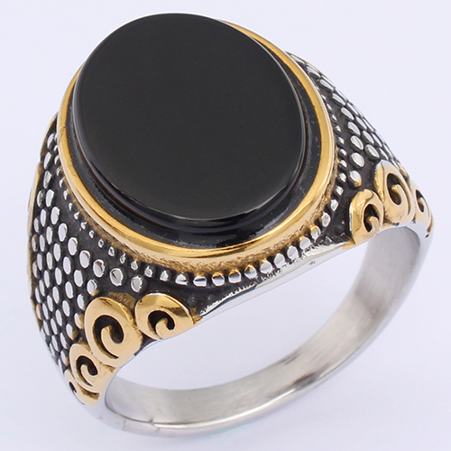 Classic Gemstone Inlay Rings – Elegant Colorful Stone Designs