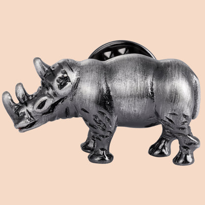 HAWSON Rhinoceros Brooch