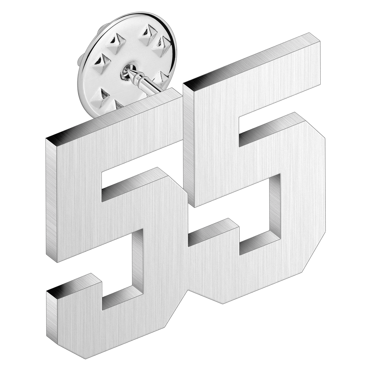 (0-100) Number Brooch, Men's and Women's Sports Number Code Series Brooch