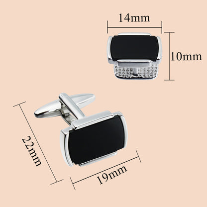 HAWSON Square Cufflinks and Studs set for Men