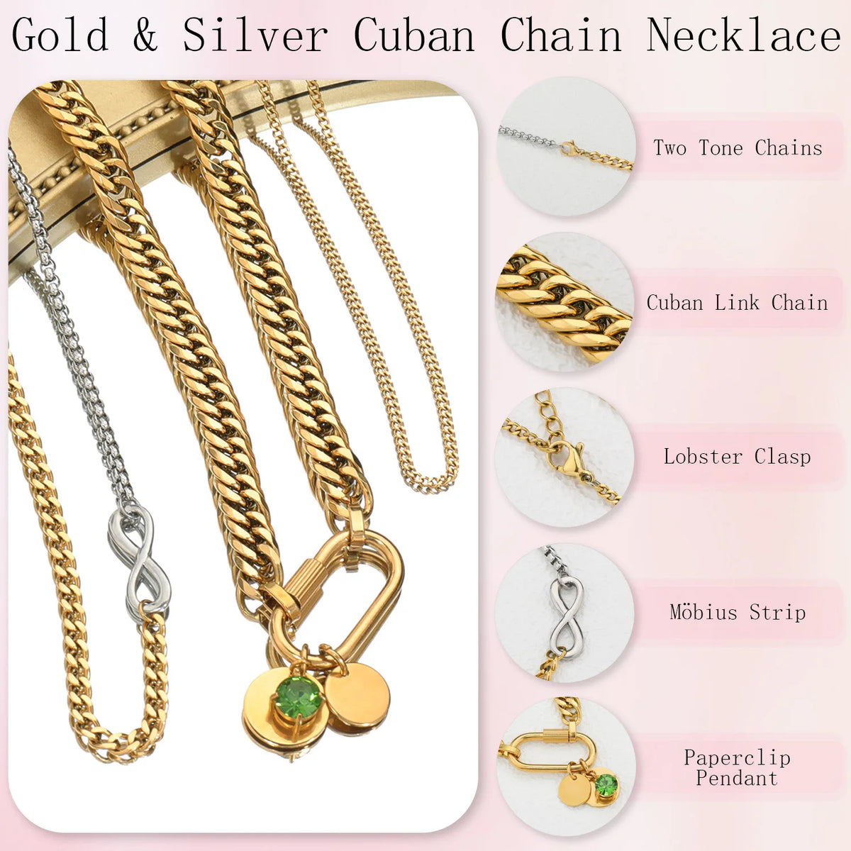 Detachable Layered Necklace Set | Multi-Strand
