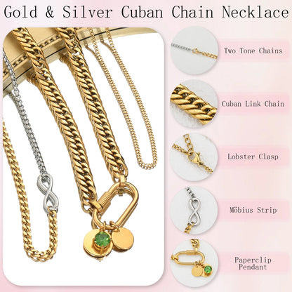 Detachable Layered Necklace Set | Multi-Strand