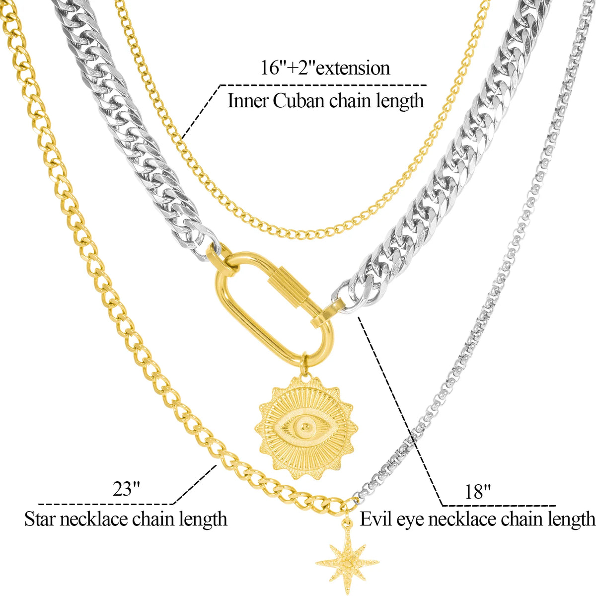 Detachable Layered Necklace Set | Multi-Strand