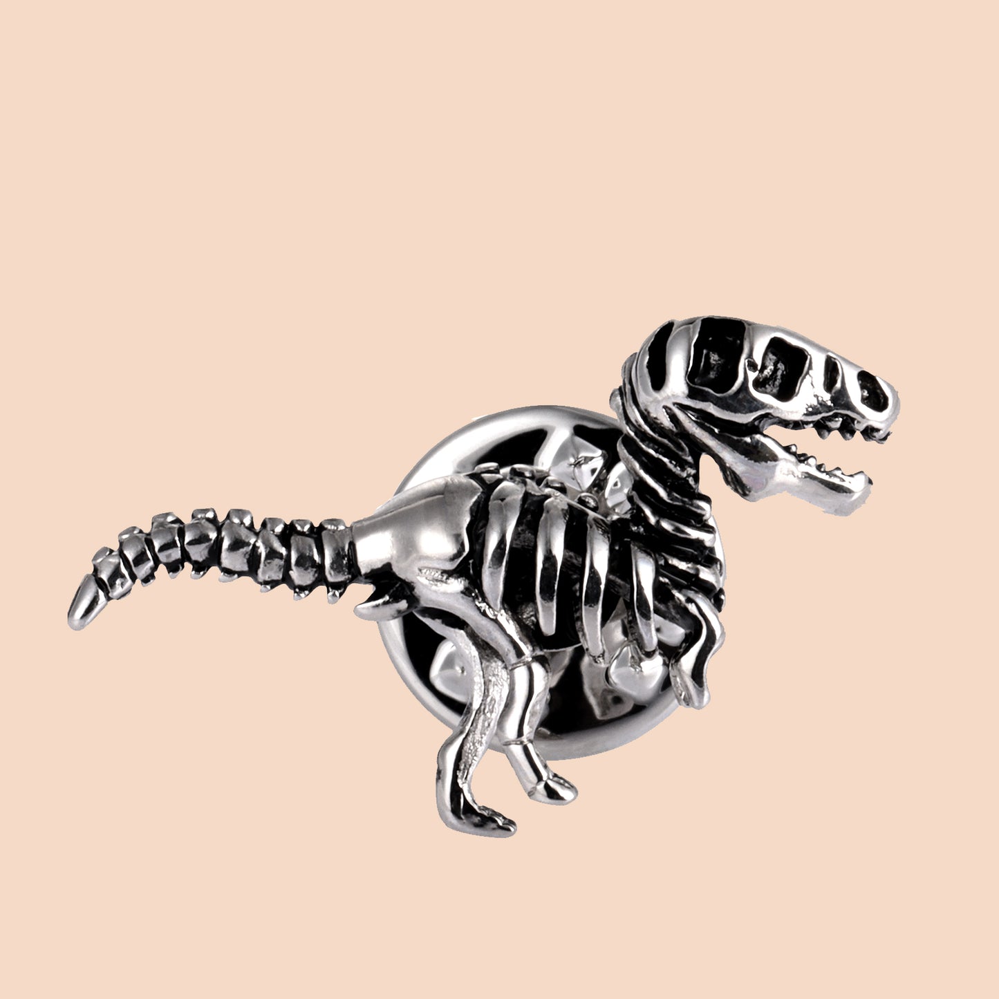 HAWSON 3D Dinosaur Bone Brooch