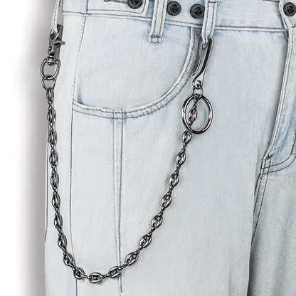 Metal Keychain Wallet Belt Chain for men women Waist Key Chain Wallet Jeans Hip-hop Pants