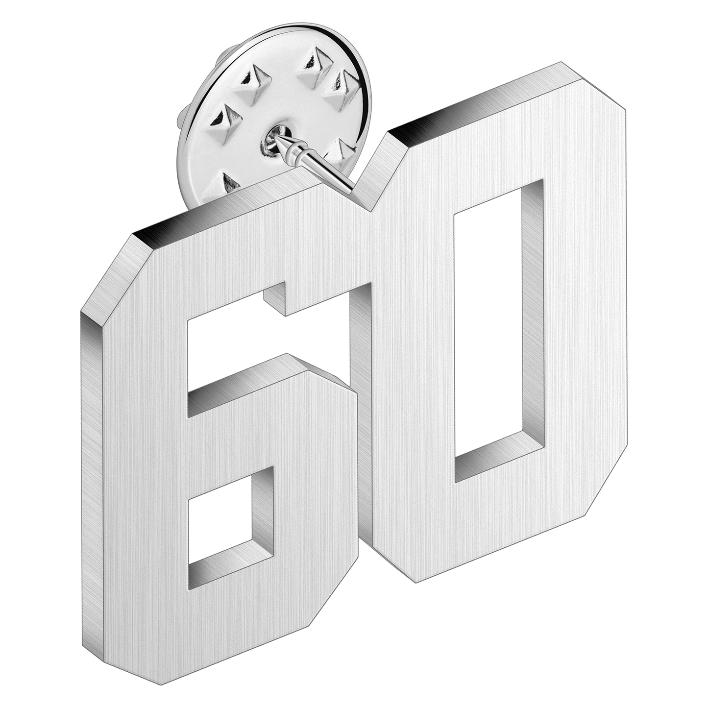 (0-100) Number Brooch, Men's and Women's Sports Number Code Series Brooch