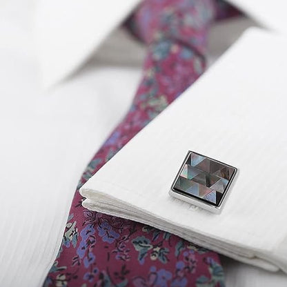 HAWSON Elegnat Gray Mother of Pearl Cufflinks