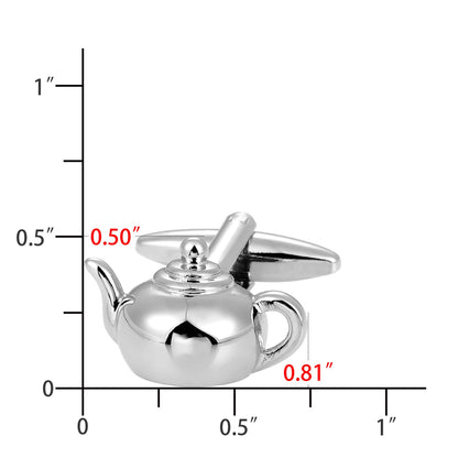 Teapot Cufflinks For Men