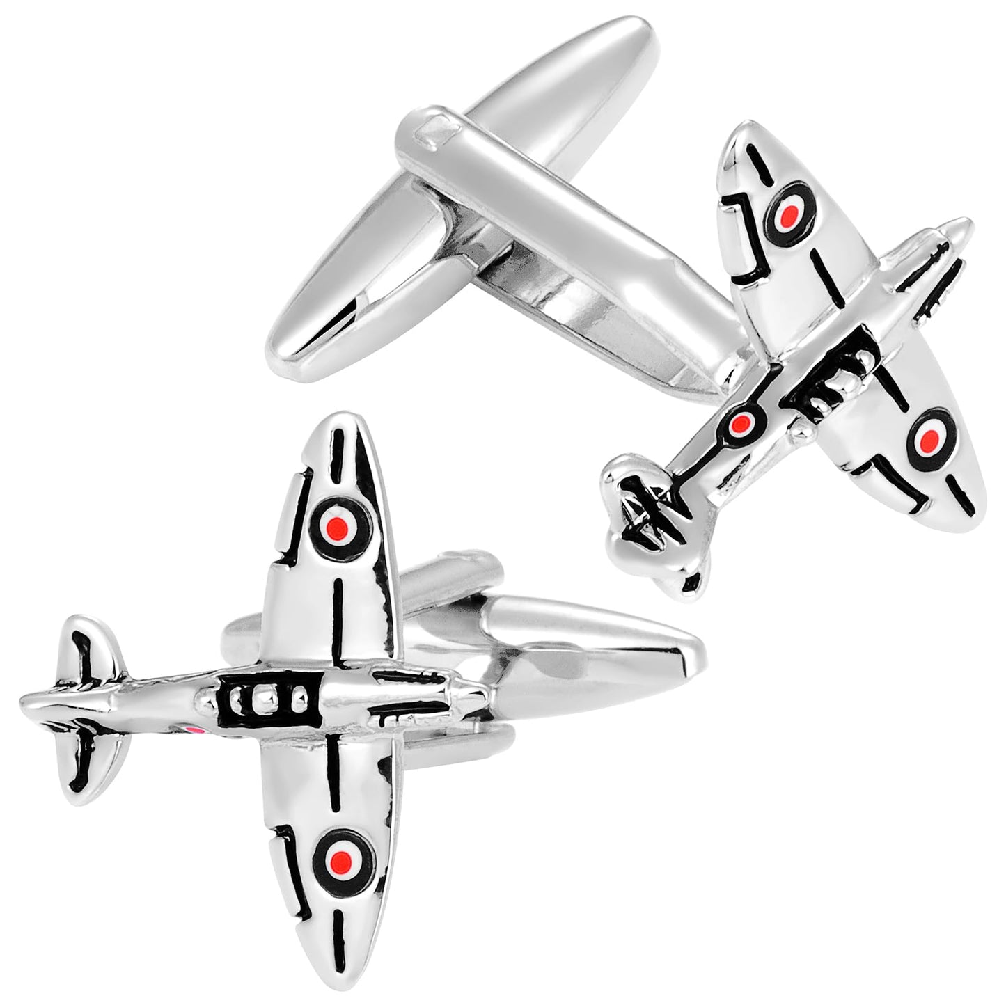 Spitfire Fighter Cufflinks For Men With Gift Box.