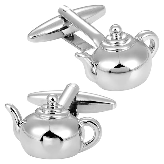 Teapot Cufflinks For Men