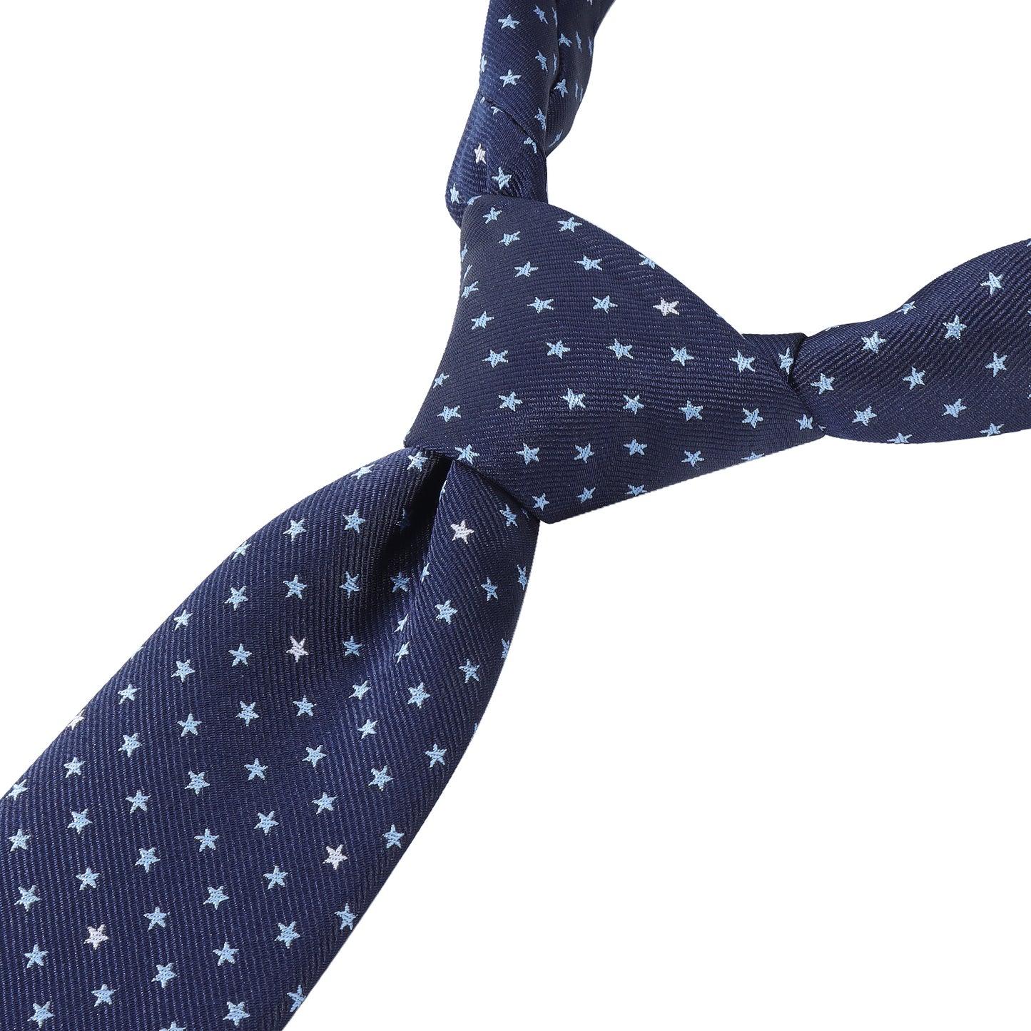 Star pattern men's fun tie casual business accessory