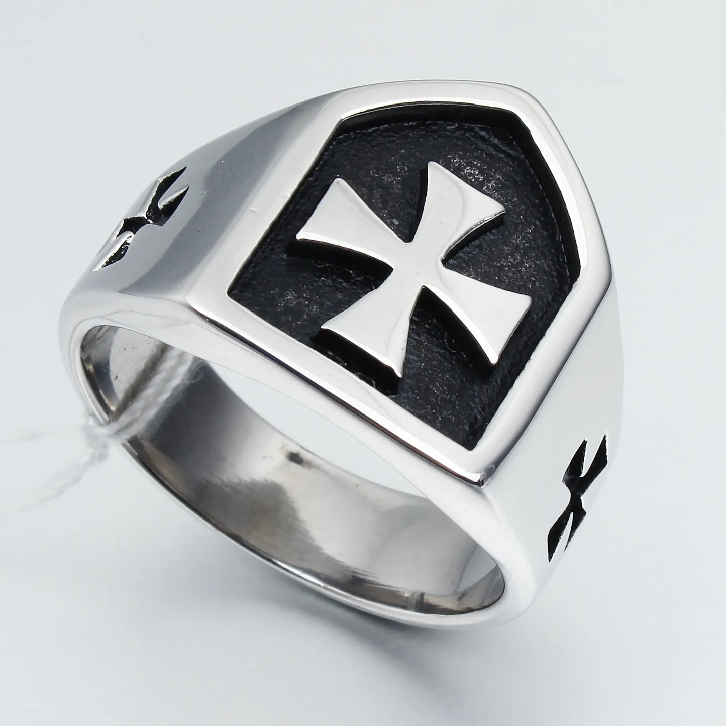 Vintage Gothic & Punk Rings – Detailed Textured Silver Designs