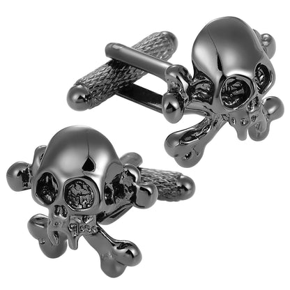 Skull and Crossbone Cufflinks for Men