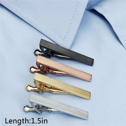 1.5 inch Tie Clip Set