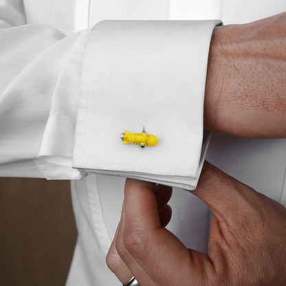 Submarine Cufflinks For Men With Gift Box