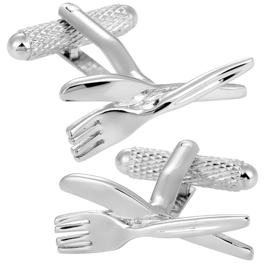 Knife & Fork Cufflinks for Men