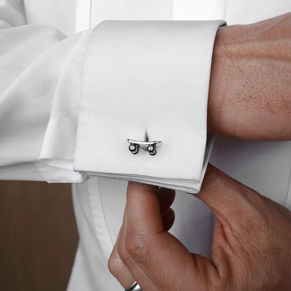 Skateboarding Cufflinks For Men With Gift Box