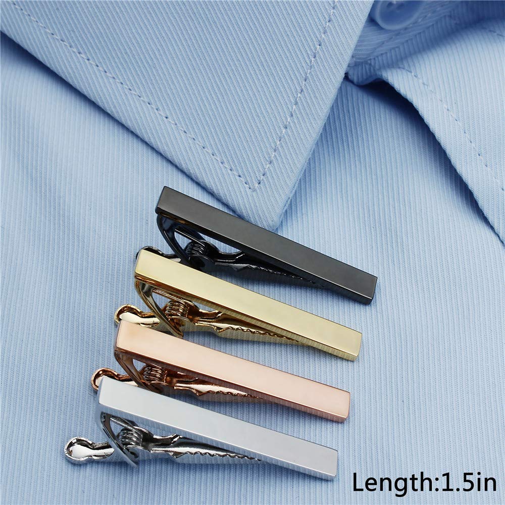 1.5 inch Tie Clip Set