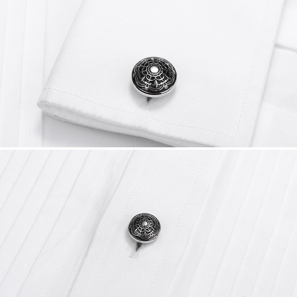 HAWSON Retro Style Cufflinks and Studs set for Men