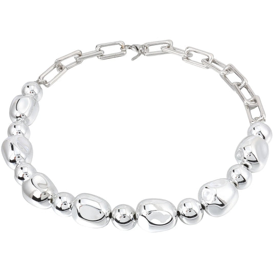 Sculptural Bead Chain Bracelet Collection | Gold & Silver