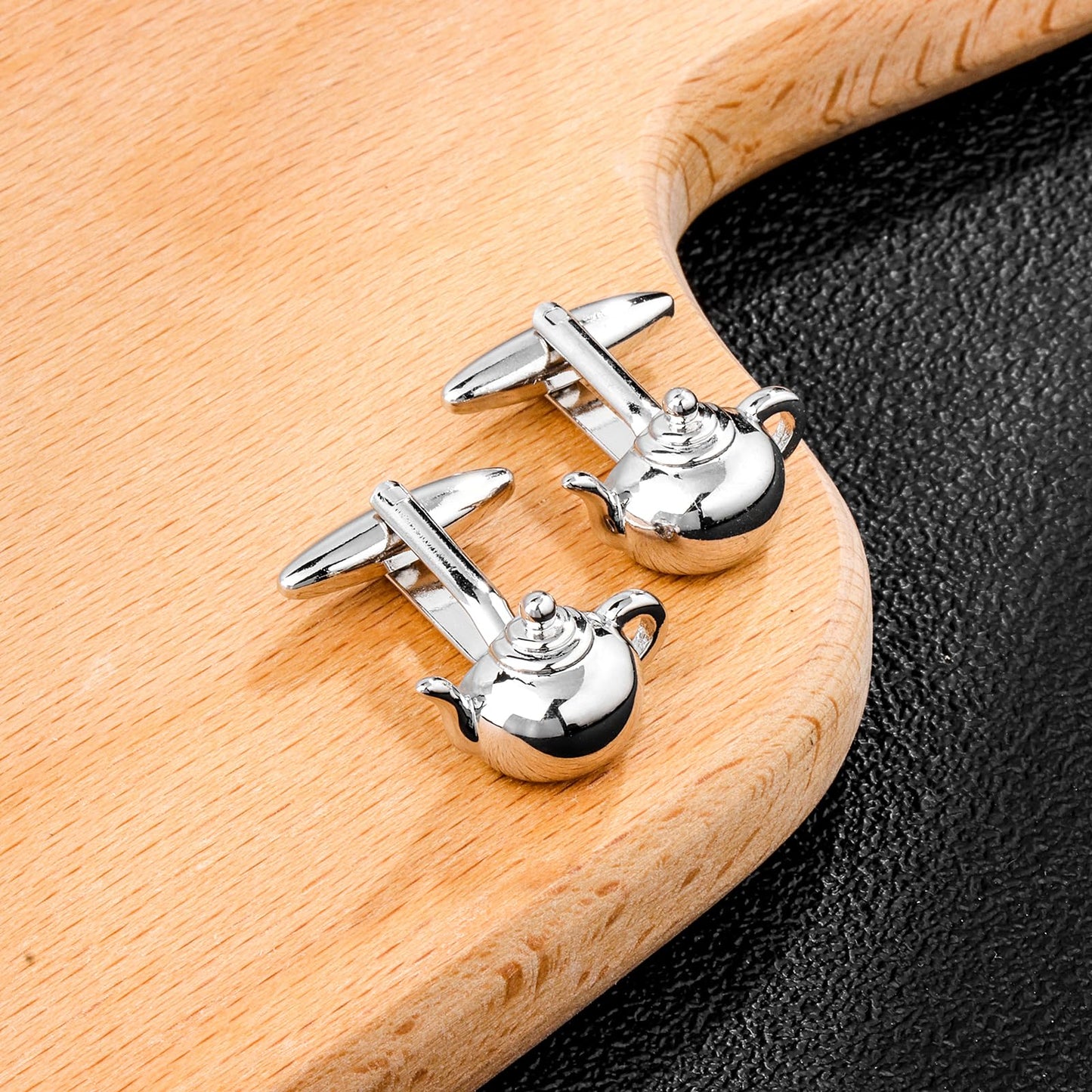 Teapot Cufflinks For Men