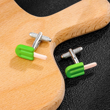 Popsicle Cufflinks For Men With Gift Box