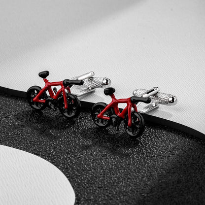Bicycle Cufflinks For Men With Gift Box