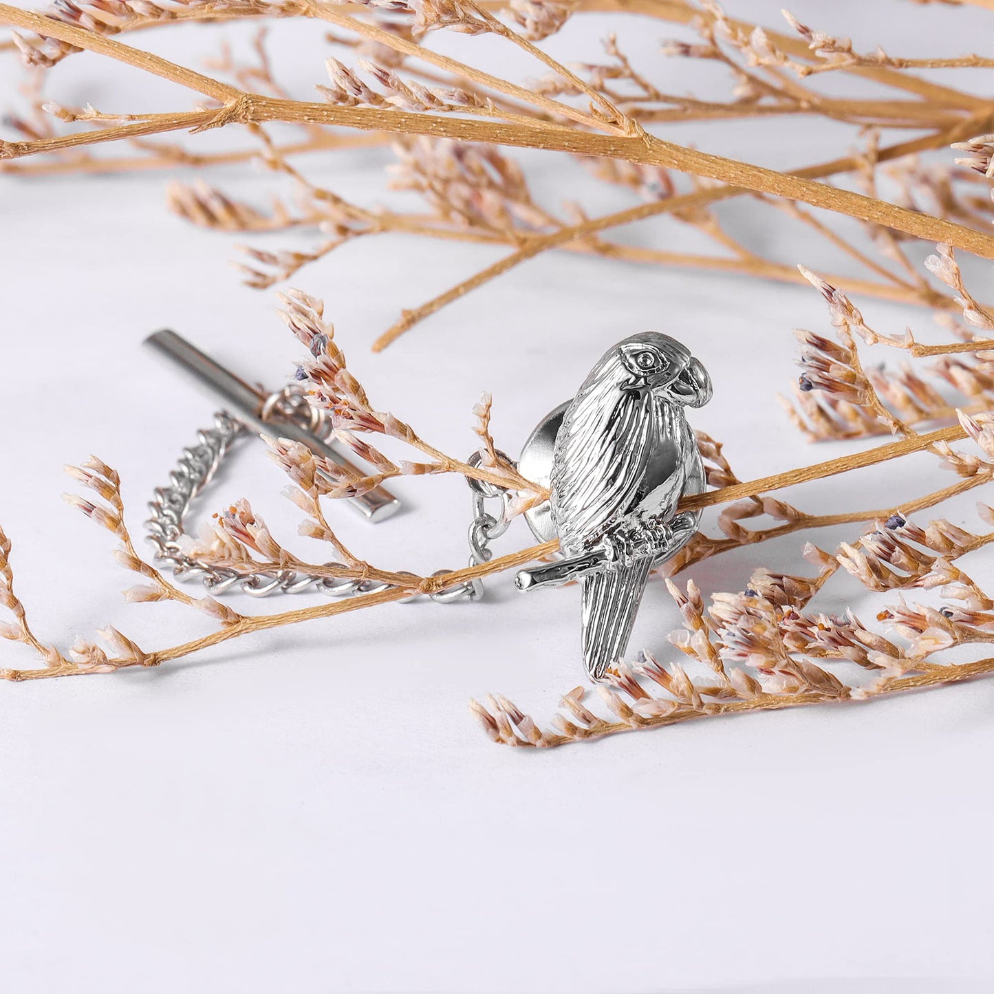 HAWSON Parrot Tie Tack