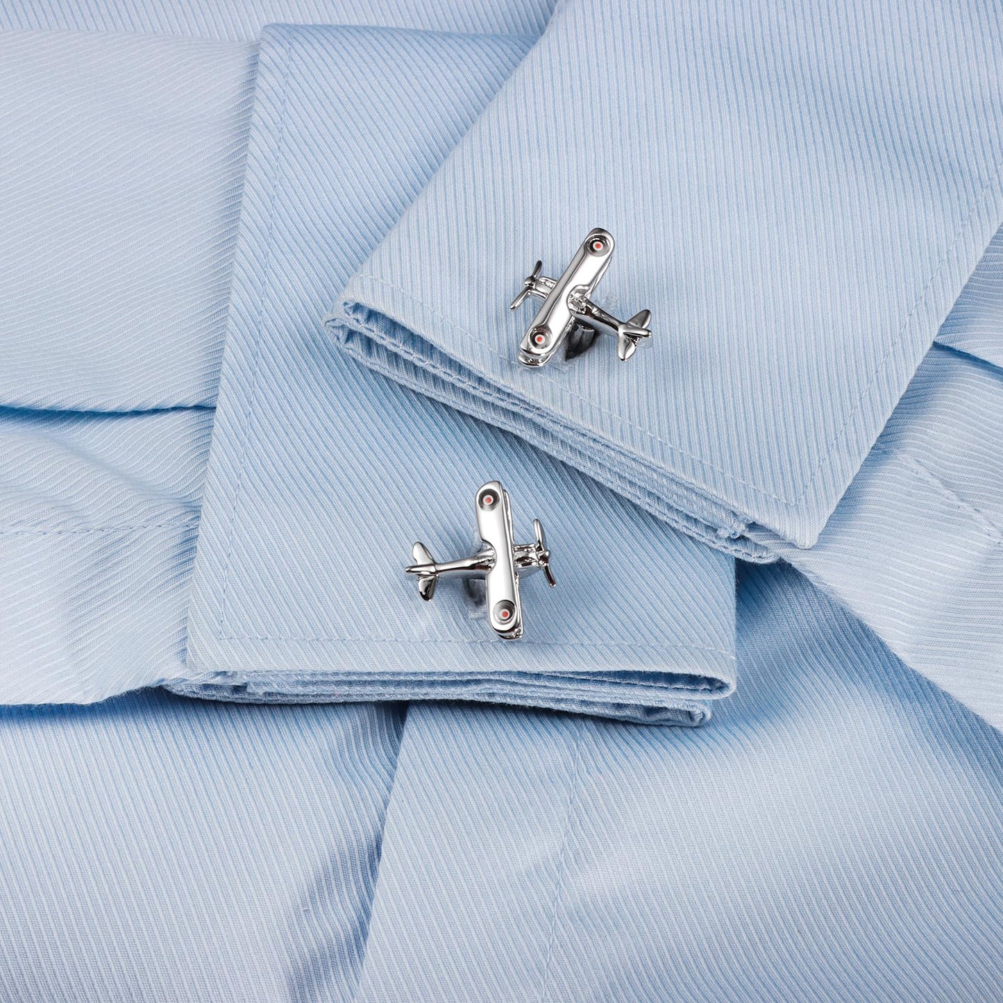 Airplane Cufflinks For Men With Gift Box