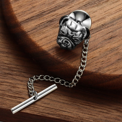 HAWSON Bulldog  Head Tie Tack