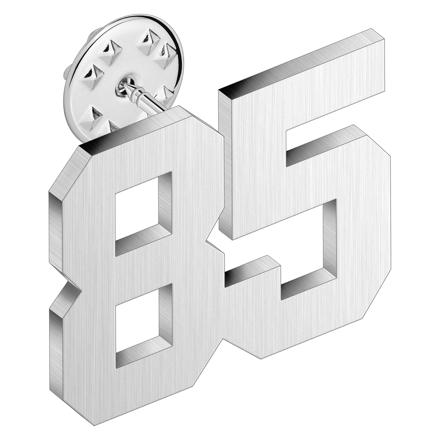 (0-100) Number Brooch, Men's and Women's Sports Number Code Series Brooch