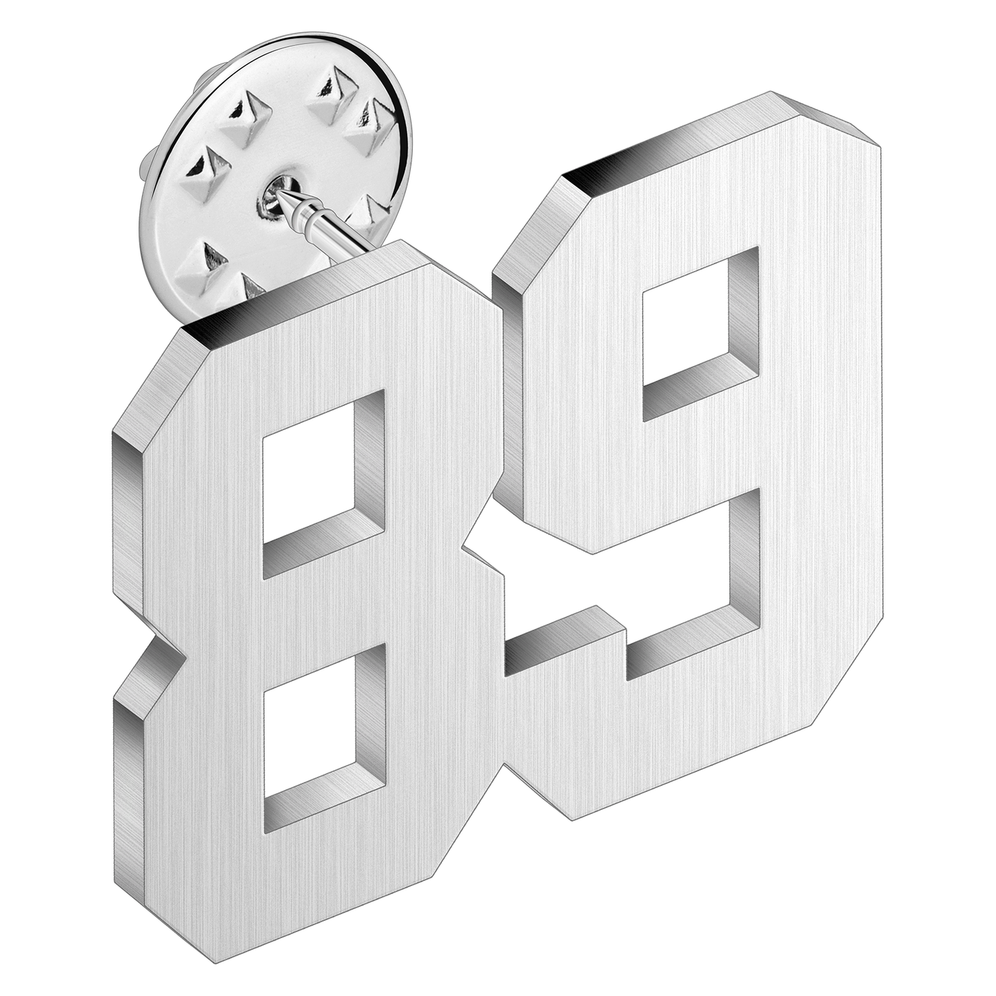 (0-100) Number Brooch, Men's and Women's Sports Number Code Series Brooch