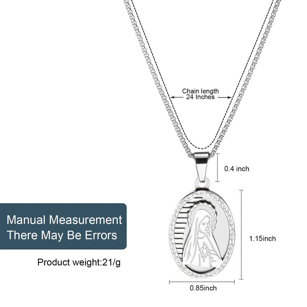 6Pcs Cross Pendant Necklace Set | 14 styles