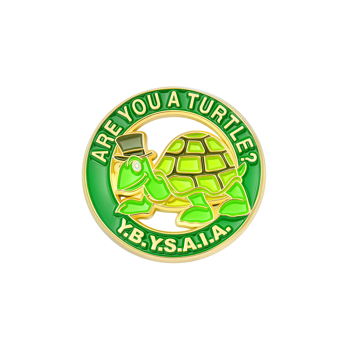 York Rite Turtle Lapel Pin | Freemason Masonic Enamel Brooch Gift