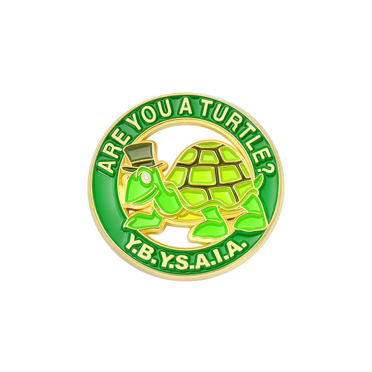 York Rite Turtle Lapel Pin | Freemason Masonic Enamel Brooch Gift