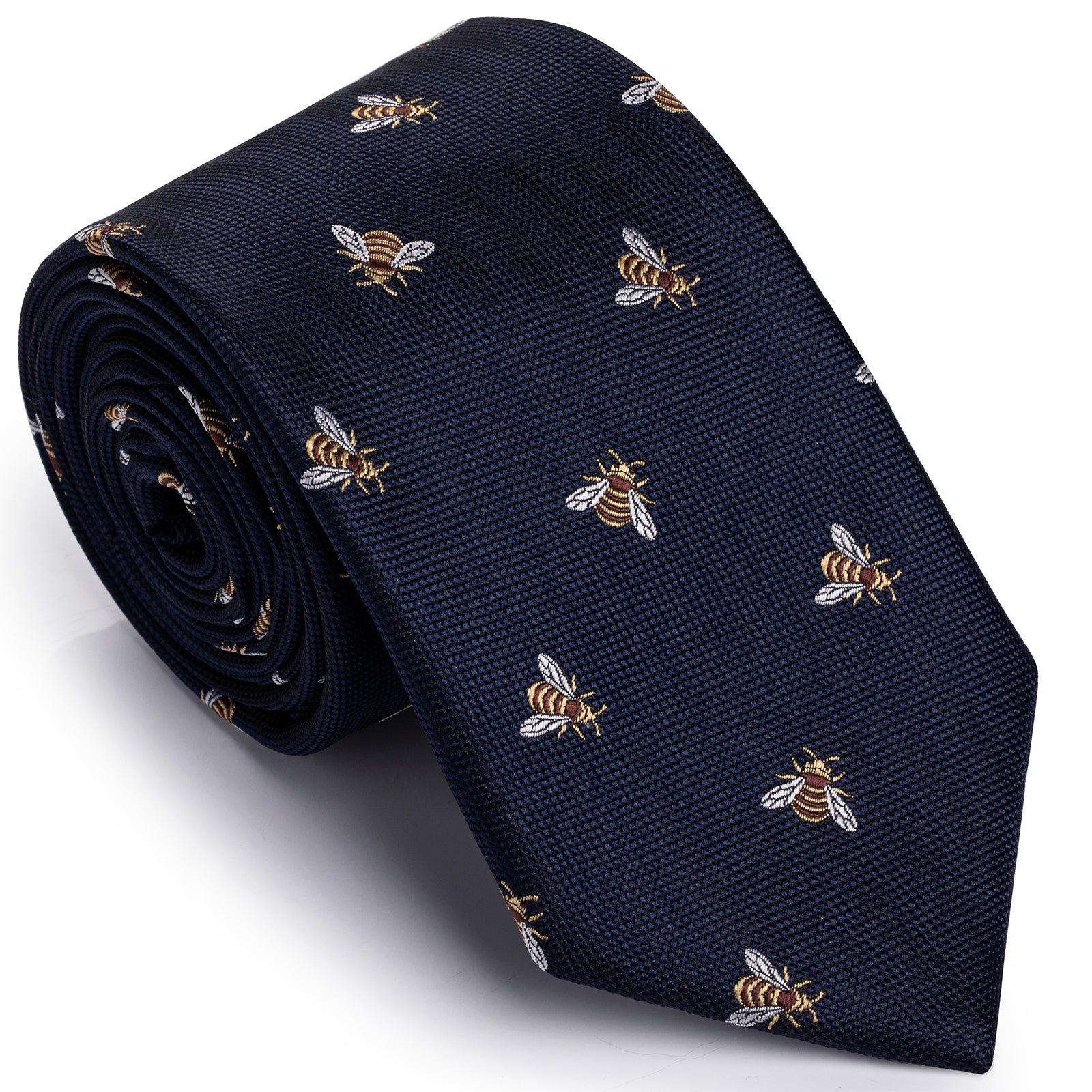 Bee Jacquard Tie，Tie for men