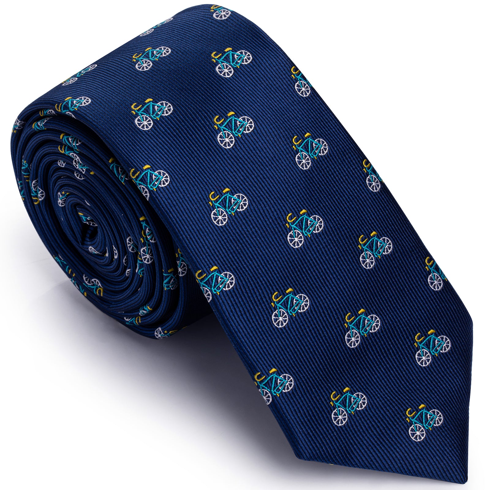 Bicycle Jacquard Tie，Tie for men