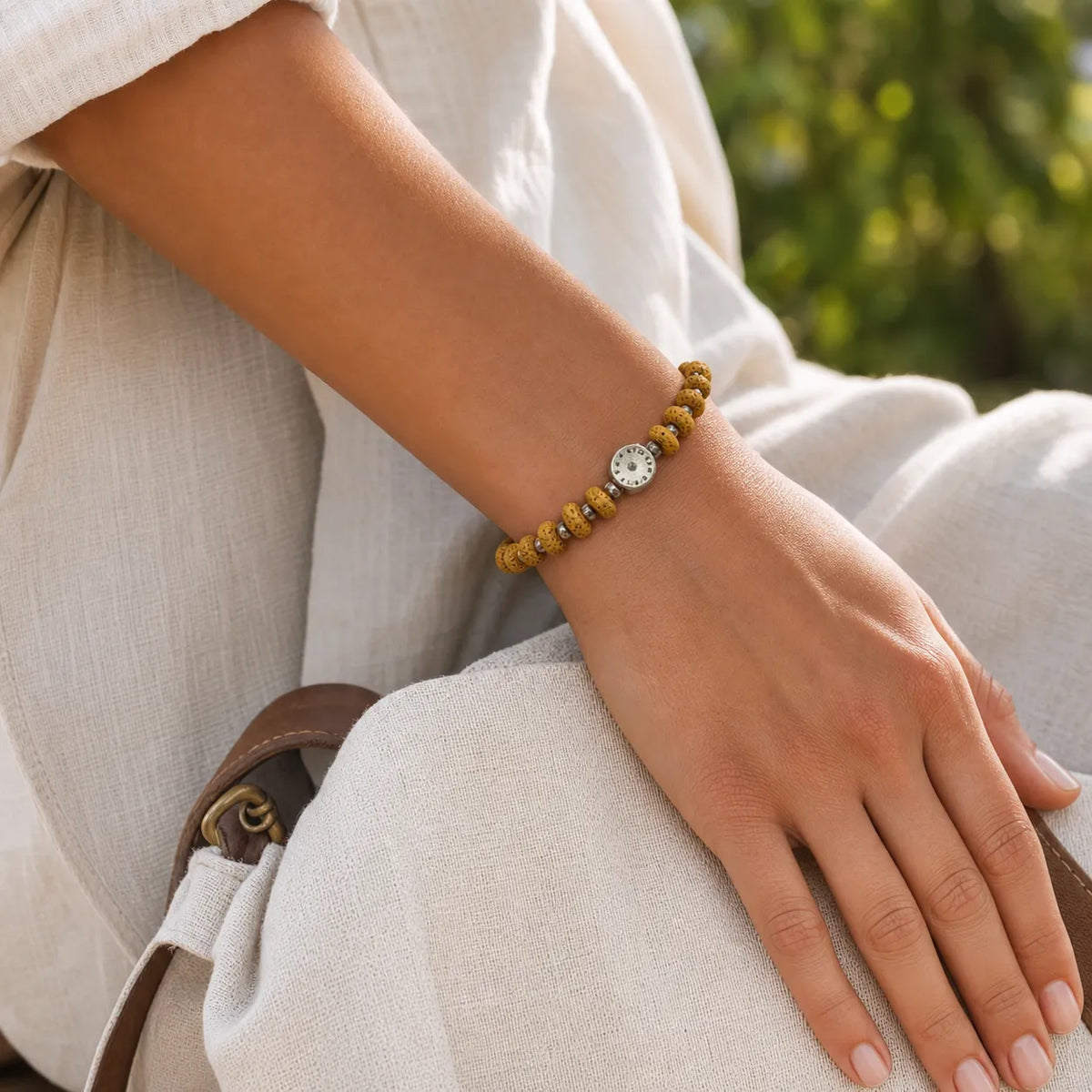 Shop a cat-eye and stone bead bracelet set in four coordinated styles. Choose a men’s or women’s set for everyday wear or gifting.