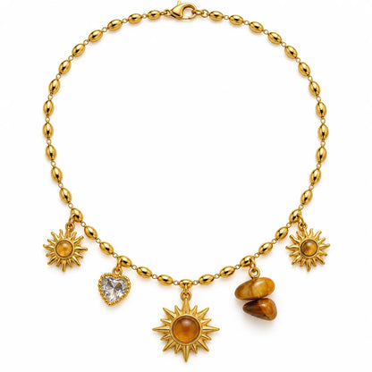 Coastal Boho Layered Necklace Set | Beads & Pearl Accents | Hawson