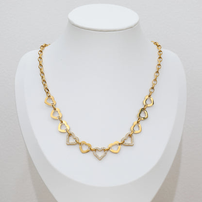 Dainty Clover Chain Necklace Set | 18K Gold Plated | Hawson