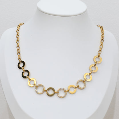 Dainty Clover Chain Necklace Set | 18K Gold Plated | Hawson