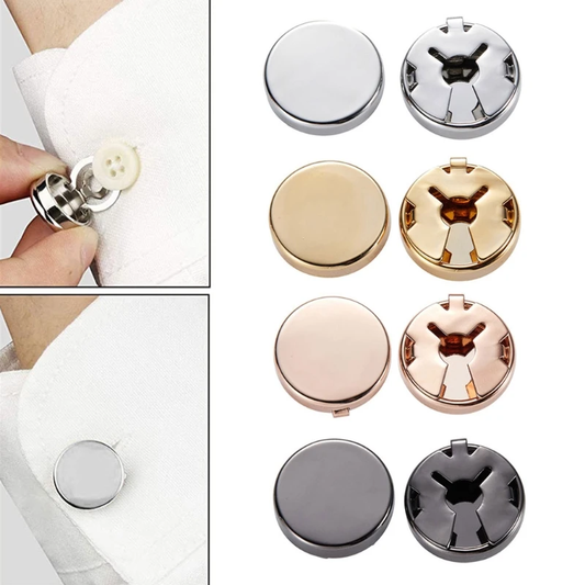 Blank Side Buttons - 50 Pairs