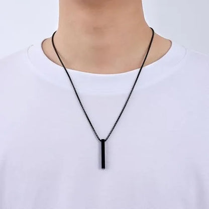High-Quality Vertical Bar Necklace | Stainless Steel | MOQ6 | HAWSON