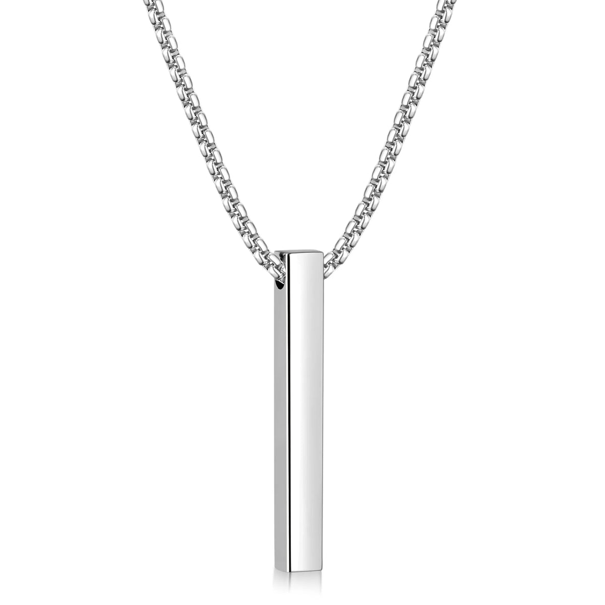 High-Quality Vertical Bar Necklace | Stainless Steel | MOQ6 | HAWSON