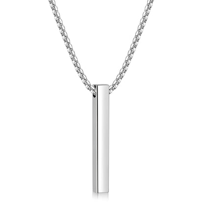 High-Quality Vertical Bar Necklace | Stainless Steel | MOQ6 | HAWSON