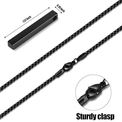High-Quality Vertical Bar Necklace | Stainless Steel | MOQ6 | HAWSON