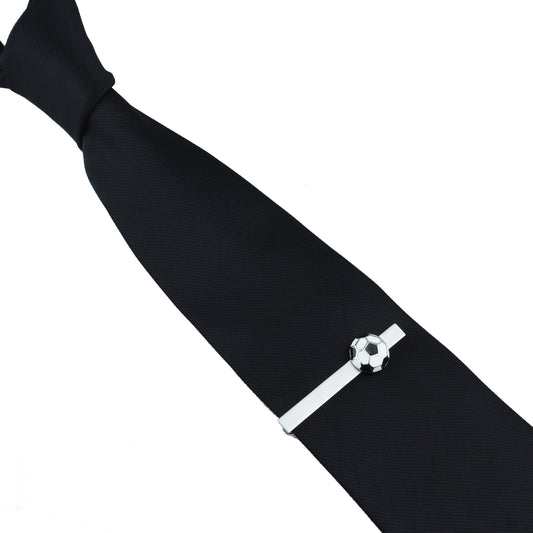 Soccer Ball Tie Clip Men Football Sports Necktie Bar Clip