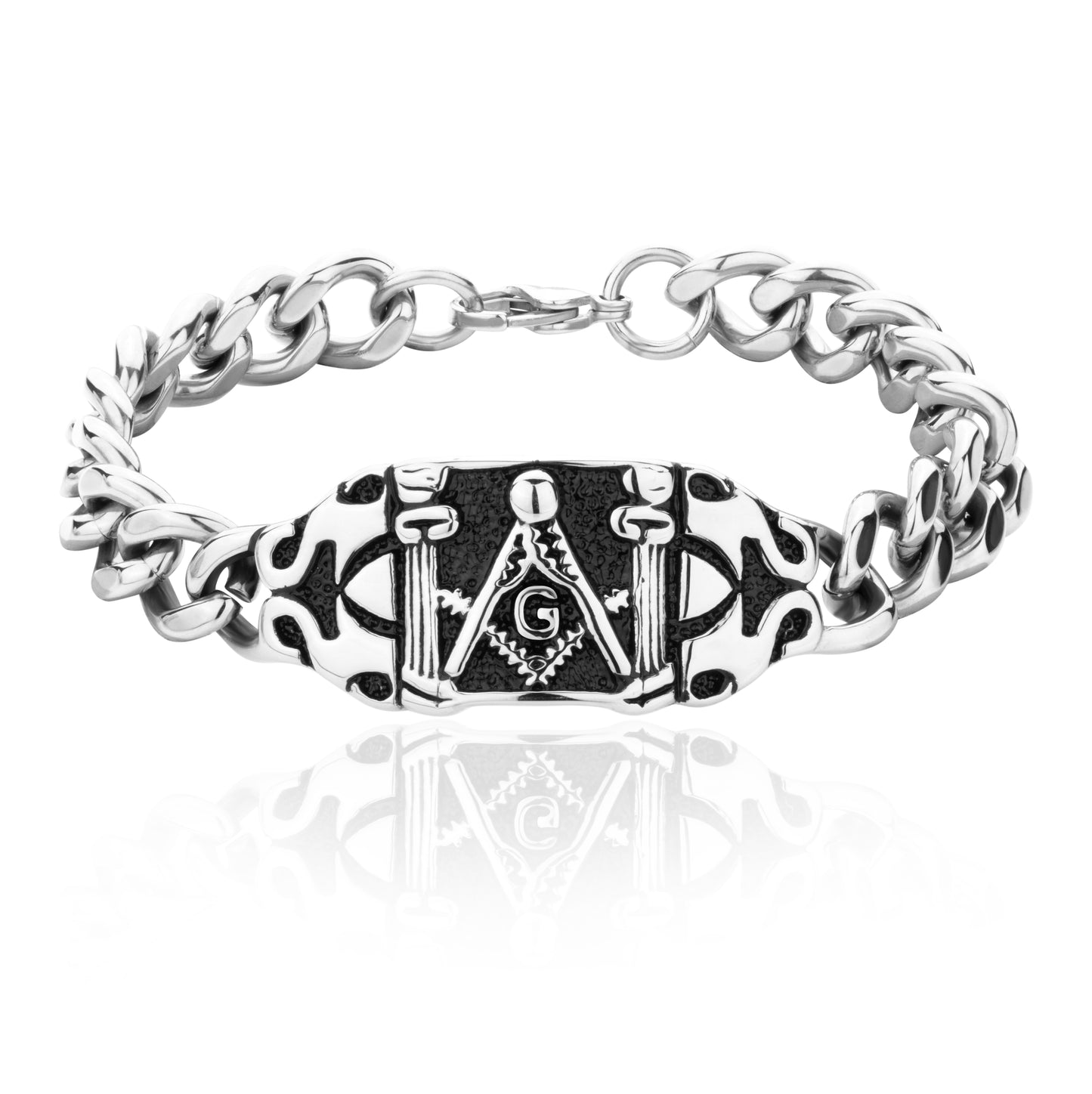 Masonic Stainless Steel Bracelet